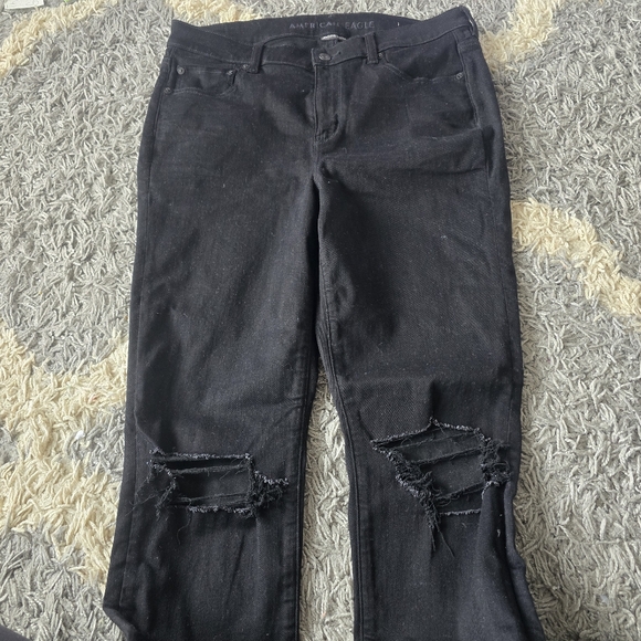 American Eagle 16 Women's Black Jeans - Picture 3 of 8